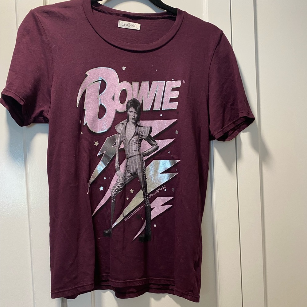 Lauren Moshi David Bowie Graphic Tee - NEVER WORN